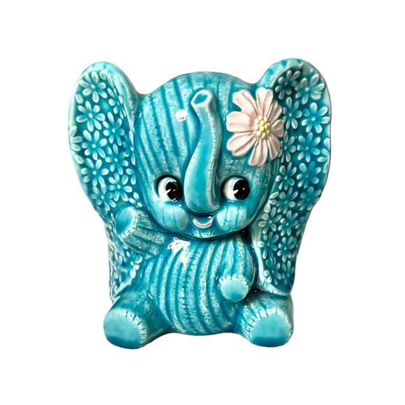 Parma by AAI Accents Vintage Parma By Aai Ceramic Elephant Planter